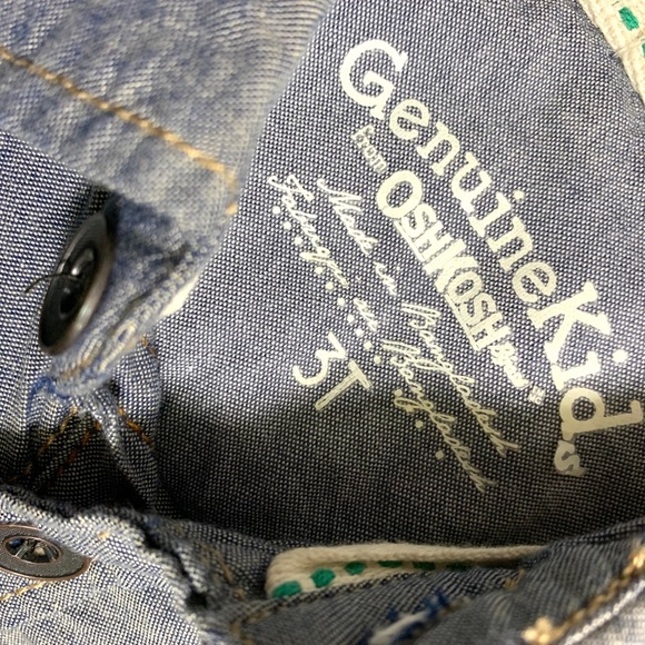OshKosh B’Gosh Genuine Kids Denim Boys Shirt - Picture 6 of 6